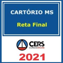 CURSO RETA FINAL PARA 1ª FASE DO CONCURSO DE CARTÓRIO MS