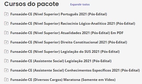 Funsaúde-CE (Assistente Social) Pacote Completo 2021 (Pós-Edital)