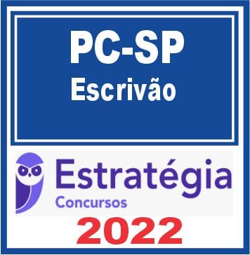 PC-SP (Escrivão) Pacote Completo 2022 (Pré-Edital)