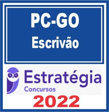 PC-GO (Escrivão) Pacote Completo - 2022 (Pré-Edital)