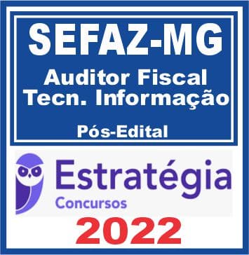 SEFAZ-MG (Auditor Fiscal - área Tecnologia da Informação)