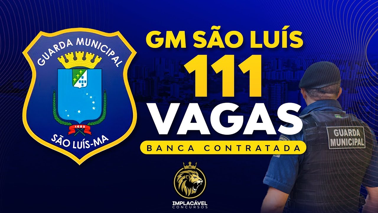 Concurso GCM São Luís MA