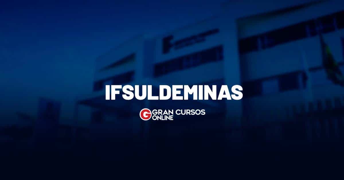 Concurso IFSULDEMINAS