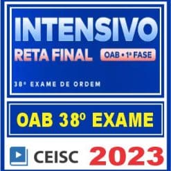 OAB 1ª Fase 38º Exame - Intensivo Reta Final