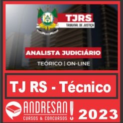TJ/RS - Técnico Judiciário - Todas as disciplinas - On-line