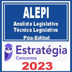 ALEPI (Analista Legislativo - Técnica Legislativa)