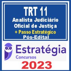 TRT 11ª Região - AM/RR (Analista Judiciário - Especialidade: Oficial de Justiça Avaliador Federal)