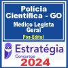 rateio do curso policia cientifica go médico legista
