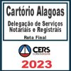 Cartório Alagoas (Delegação de Serviços Notariais e Registrais) Cers 2023
