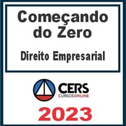 Começando do Zero (Direito Empresarial - Renata de Lima) Cers 2023