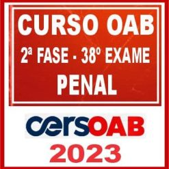 OAB 2ª Fase 38 (Direito Penal) Cers 2023