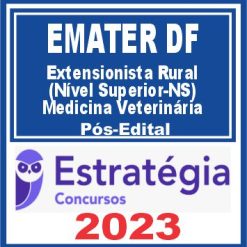EMATER DF (Extensionista Rural (Nível Superior-NS) - Medicina Veterinária) Pós Edital