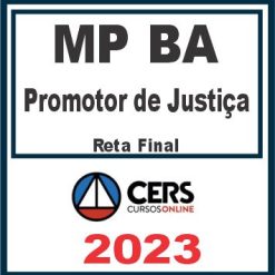 MP BA (Promotor de Justiça) Cers 2023