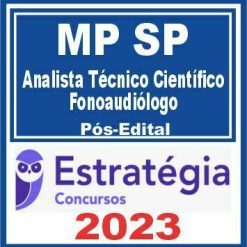 MP SP (Analista Técnico Científico - Fonoaudiólogo) Pós Edital - Estratégia 2023