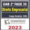 Curso OAB 2ª Fase 39 Exame (Empresarial) Damásio