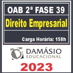 Curso OAB 2ª Fase 39 Exame (Empresarial) Damásio