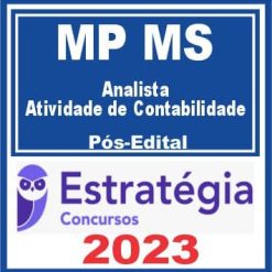 MP MS (Analista - Atividade de Contabilidade) Pós Edital - Estratégia 2023
