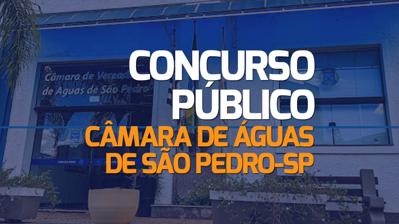 Concurso Águas de São Pedro SP