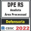 DPE RS (Analista - Área Processual) Pré Edital - Ceisc 2022