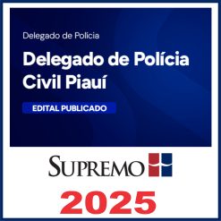 Delegado de Polícia Civil Piauí 2025