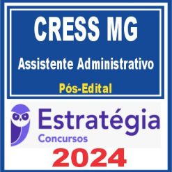 CRESS MG (Assistente Administrativo) Pós Edital - Estratégia 2024