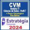 CVM (Analista TI - Ciências de Dados - Perfil 7 + Passo) Pós Edital - Estratégia 2024