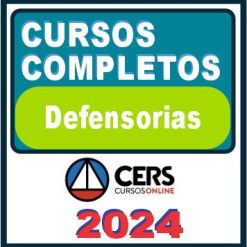 Defensorias - Cursos Completos - Cers 2024